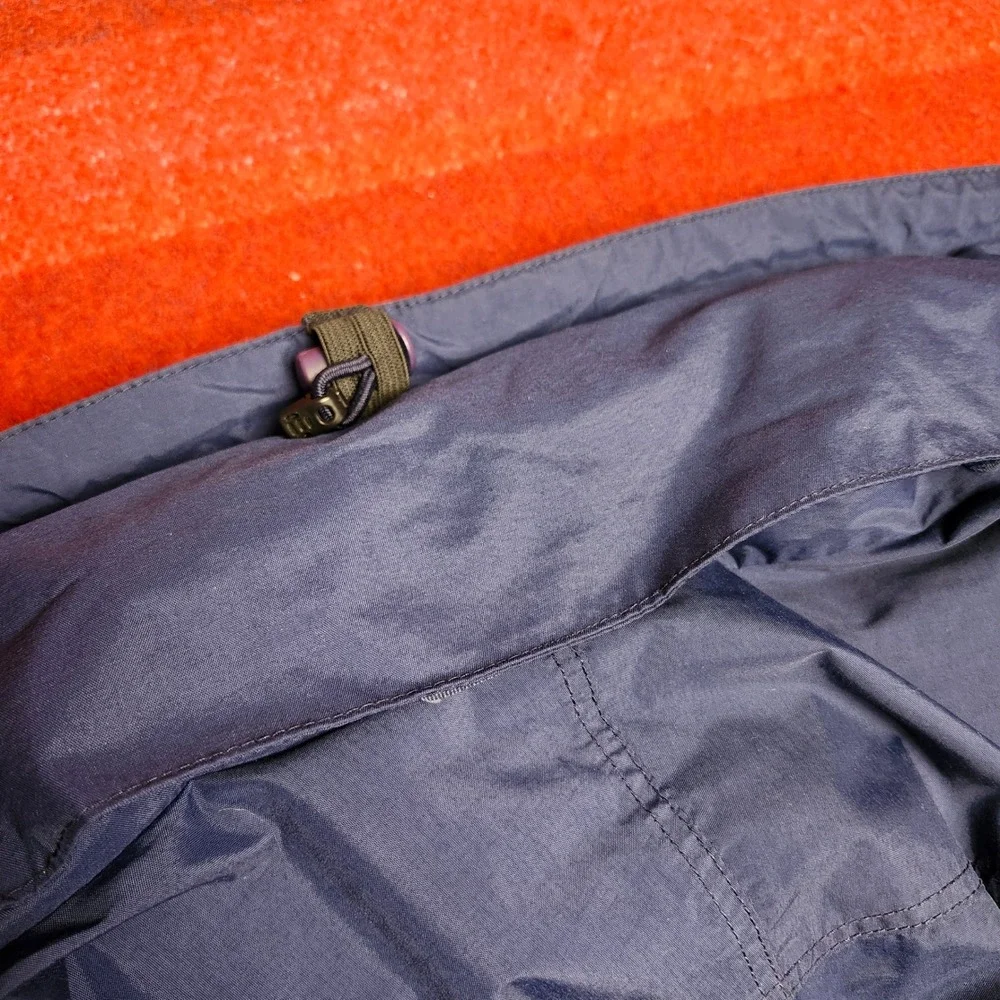 Y2K Mammut Gorpcore Technical Rain Jacket Navy Blue Mens Size L Waterproof